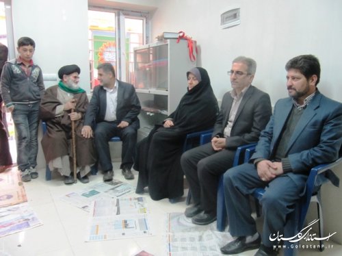 افتتاح خانه بهداشت دنگلان با حضور فرماندار کردکوی