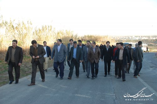 پیاده روی کارکنان استانداری گلستان به مناسبت دهه فجر