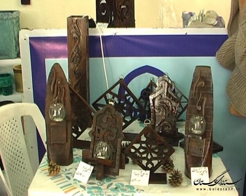 افتتاح نمایشگاه توانمندی های بانوان در گنبد کاووس