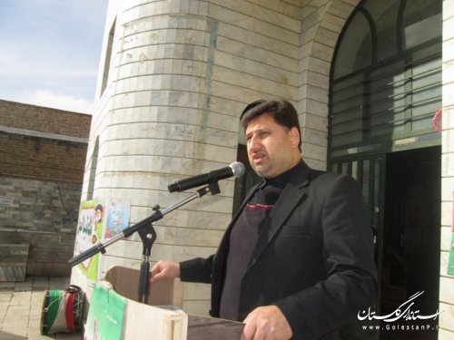 جشن انقلاب در روستای محمود آباد گالیکش برگزار شد 