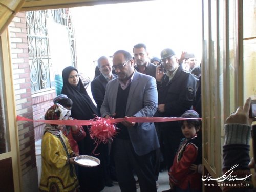 افتتاح نمایشگاه دستاوردهای بانوان شهرستان علی آباد کتول