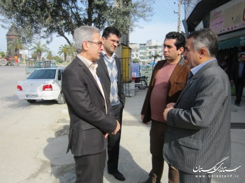 بازدید سرزده فرماندار کردکوی از ادارات شهرستان