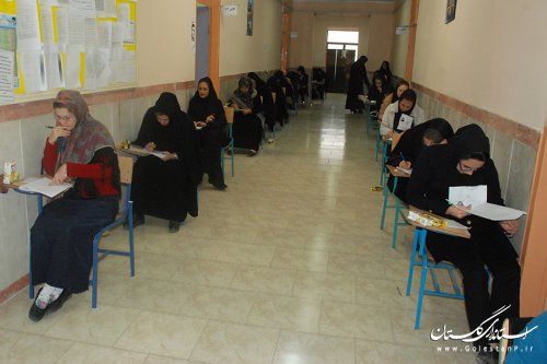 آزمون اعطای پروانه دفاتر پیشخوان در استان گلستان برگزار شد