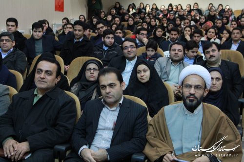 جشنواره دانش آموزی نوجوان سالم درگرگان برگزار شد