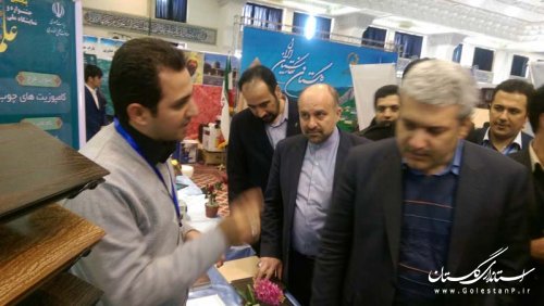   حضور پررنگ غرفه استان گلستان در پنجمین جشنواره و نمایشگاه ملی علم تا عمل کشور