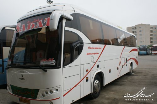 زمان پيش فروش اينترنتي بليت اتوبوس برای سفرهاي نوروزي در گلستان اعلام شد