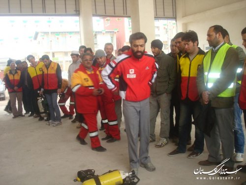 طرح تشکیل گروههای داوطلب آتش نشانی در شهرهای استان اجرا شد