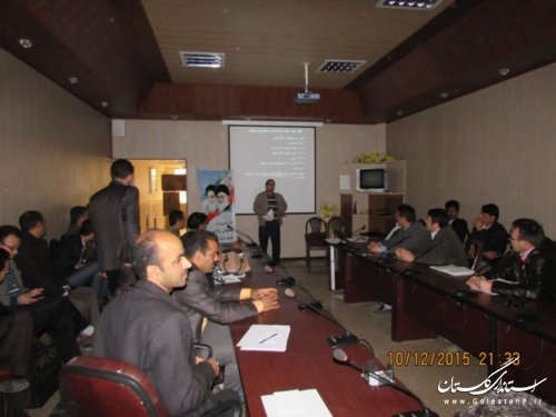 کلاس آموزشی دهیاران در آزادشهر برگزار شد