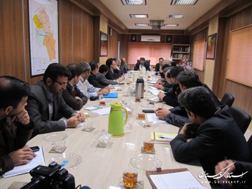 تشکیل اولین جلسه شورای کشاورزی شهرستان رامیان