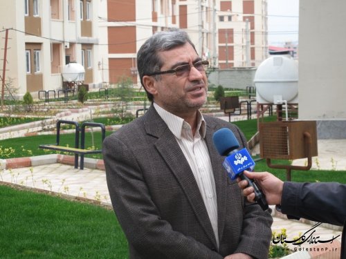 ۷۴ درصد طرح‌های مسکن مهر در استان گلستان تحويل شده است