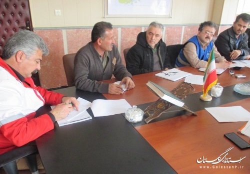 برگزاری جلسه ستاد تسهیلات نوروزی شهرستان ترکمن