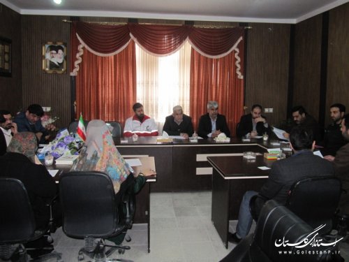 جلسه بررسی و مهارآسیب های خانوادگی در شهرستان گمیشان برگزار شد