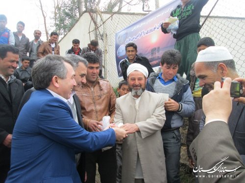 فرماندار گمیشان در مسابقه ماهیگیری با قلاب روستای چارقلی شرکت کرد