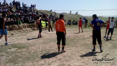 برگزاری مسابقات والیبال جام دهیاری در شهرستان مراوه تپه