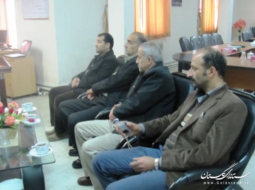 دیدار اعضای اتاق اصناف شهرستان کردکوی با فرماندار
