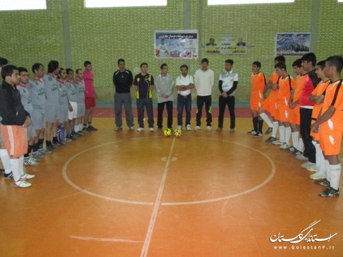 دومین دوره مسابقات فوتسال جام نوروز صادق آباد برگزار شد