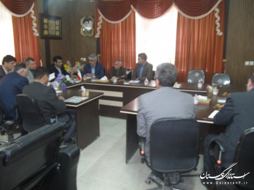 جلسه تأسیس شرکتهای تعاونی توسعه وعمران شهرستان گمیشان تشکیل شد