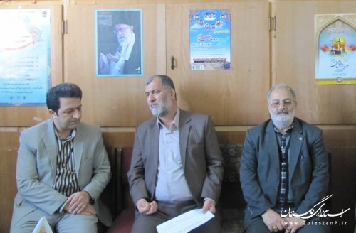 تقدیر مشاور استاندار از ستاد اقامه نماز شهرستان کردکوی