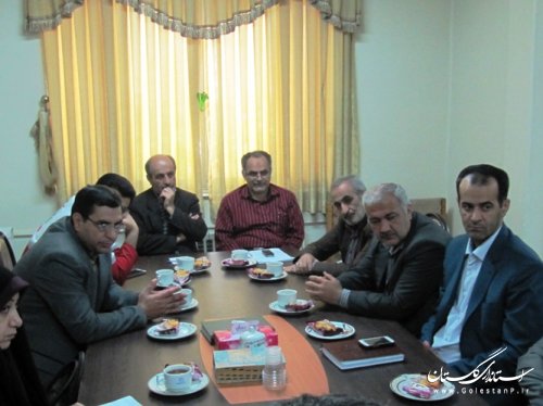 جلسه هماهنگی مراسم معنوی اعتکاف در فرمانداری کردکوی برگزار شد