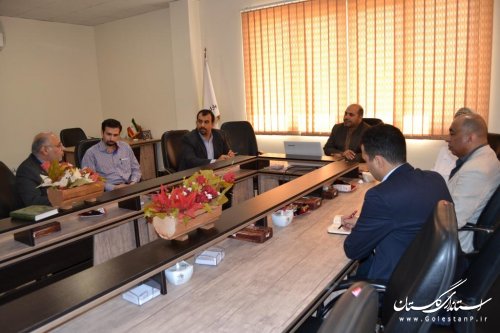 دیدار مسئولین پارک علم و فناوری گلستان با تاجر عمانی 