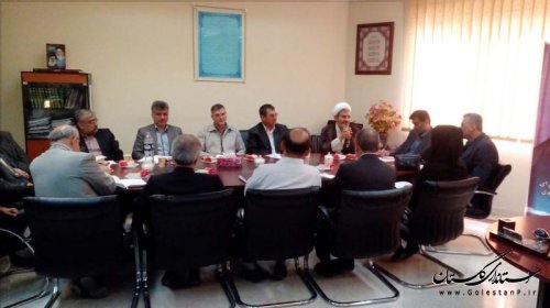 برگزاری اولین جلسه سالجاری مدیران کاروانهای حج تمتع 1394 استان گلستان