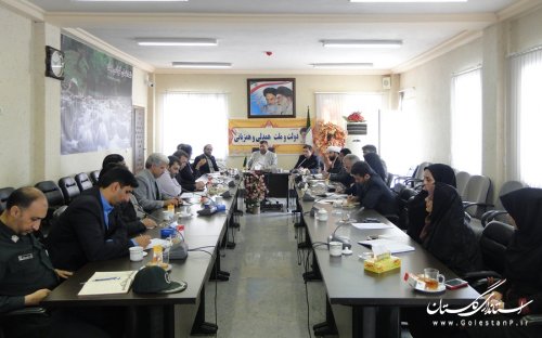 اولین جلسه ستاد ساماندهی امور جوانان شهرستان آزادشهر برگزار شد