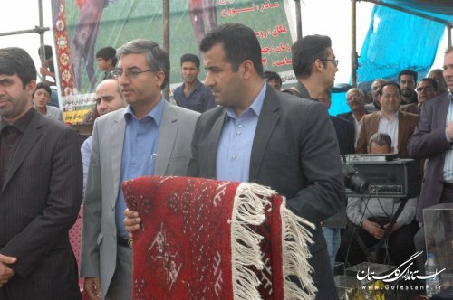 جشنواره اسب اصیل ترکمن در روستای صوفیان کلاله بر گزار شد