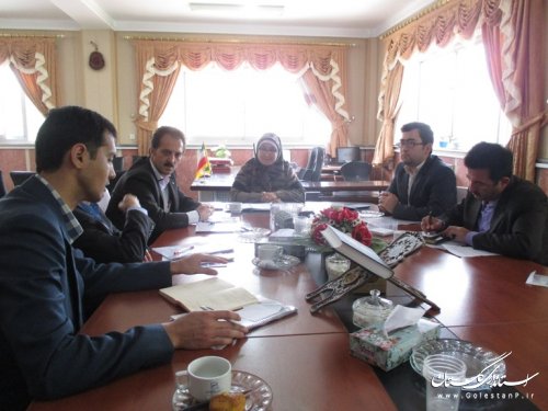 جلسه بررسی پیشنهادات اعضای اتاق فکر رسانه ای فرمانداری ترکمن برگزار شد