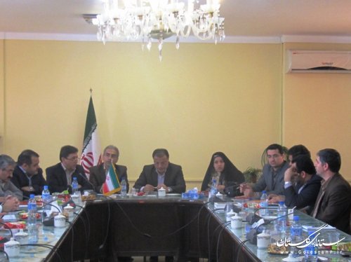 نشست صمیمی معاونت سیاسی و امنیتی استاندار گلستان با کارکنان فرمانداری کردکوی