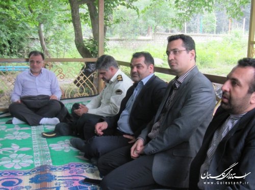 نشست صمیمی معاونت سیاسی و امنیتی استاندار گلستان با کارکنان فرمانداری کردکوی