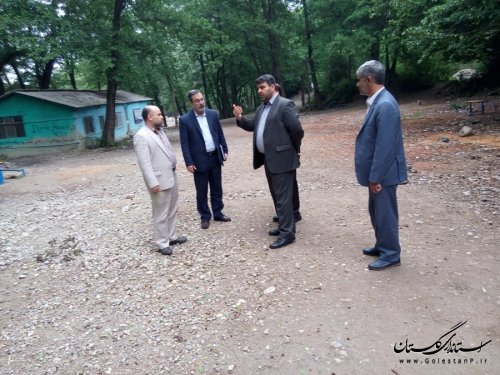 بازدید فرماندار و معاون وزیر آموزش و پرورش از اردوگاه دانش آموزی شهید بهشتی رامیان