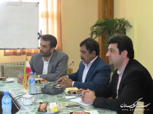 کمیته هماهنگی برداشت محصولات کشت پاییزه در شهرستان کردکوی تشکیل شد