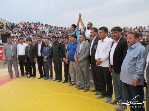 برگزاری جشنواره فرهنگی ورزشی جام مختومقلی فراغی در مراوه تپه