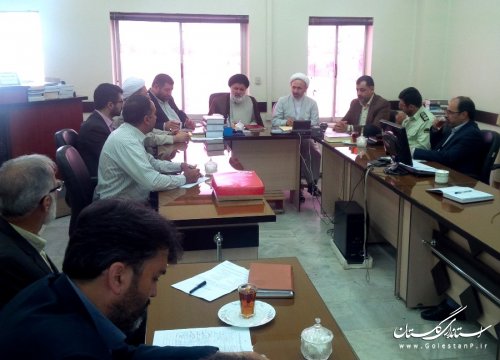 اولین جلسه ستاد پیشگیری از آسیب های اجتماعی در شهرستان آزادشهر برگزار شد