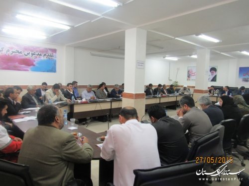 دومین جلسه شورای اداری شهرستان گمیشان برگزار شد