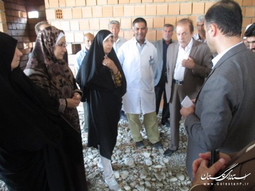بازدید رئیس بنیاد امور بیماری های خاص از مرکز دیالیز بیمارستان امام خمینی بندرترکمن