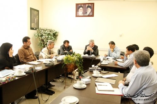 جلسه کارگروه هماهنگی آغاز عملیات اجرائی موزه میراث روستائی گلستان برگزار شد