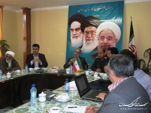 جلسه ی هئیت امنای شهدای گمنام شهرستان کردکوی برگزار شد