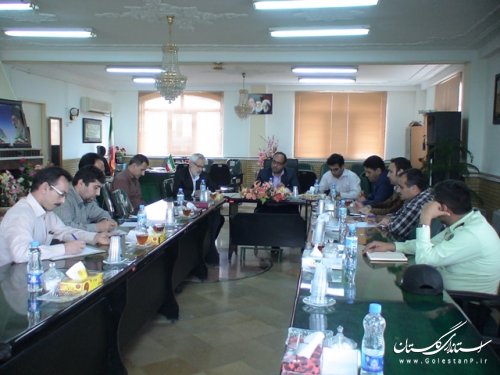 جلسه کمیسیون تعزیرات آرد و نان و گندم شهرستان علی آباد کتول برگزار شد