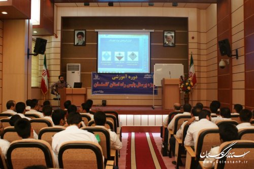 دوره آموزشي ويژه پرسنل پليس راه استان گلستان برگزار شد