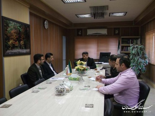 دیدار مدیرکل صدا و سیمای مرکز گلستان با فرماندار شهرستان رامیان 