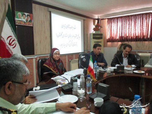 جلسه کارگروه فرهنگی و اجتماعی شهرستان ترکمن برگزار شد