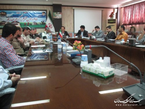سومین جلسه شورای مبارزه با مواد مخدر شهرستان ترکمن برگزار شد