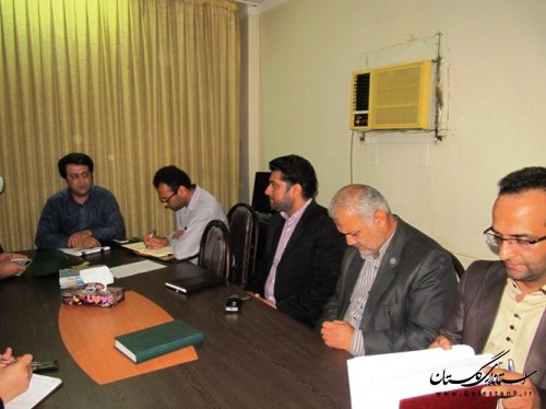 تشکیل جلسه شورای هماهنگی مراسم بزرگداشت هفتم تیر در شهرستان کردکوی