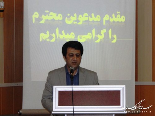آیین تودیع و معارفه مدیر شبکه بهداشت و درمان شهرستان کردکوی برگزار شد