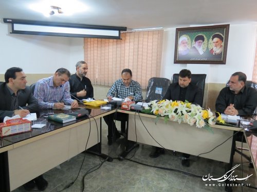 جلسه ستاد صیانت از حقوق شهروندی و عفاف و حجاب شهرستان گالیکش برگزار شد
