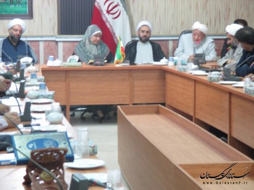 برگزاری جلسه شورای اداری شهرستان ترکمن با حضور رییس مرکز بزرگ اسلامی شمال کشور