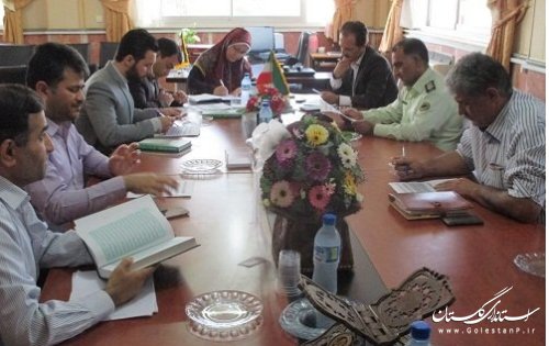 جلسه هماهنگی اجرای آزمون دوره ای وسایل توزین و سنجش شهرستان ترکمن برگزار شد