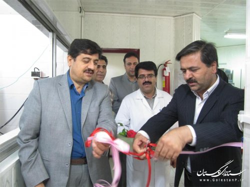 افتتاح مرکز ذخیره و نگهداری پلاسمای شهرستان گنبد کاووس