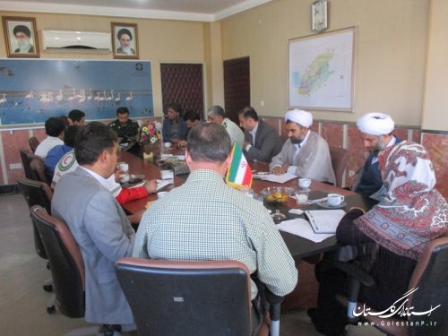 جلسه ستاد استقبال از کاروان شهدای غواص در شهرستان ترکمن برگزار شد